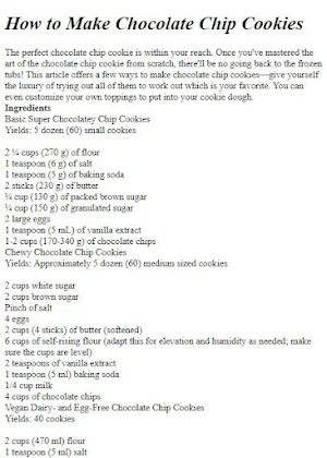 Cookie Recipes Guide Screenshot 3