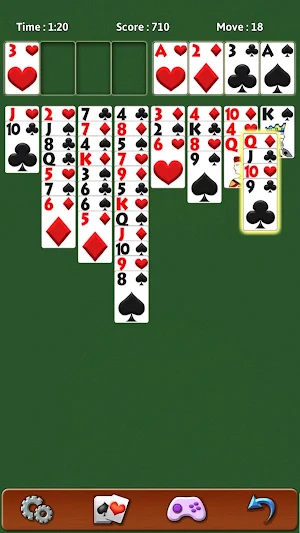 FreeCell Solitaire Screenshot 1