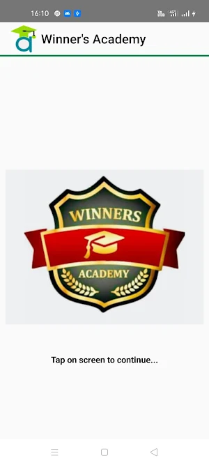 Winner's Academy MyClassAdmin App Screenshot 0