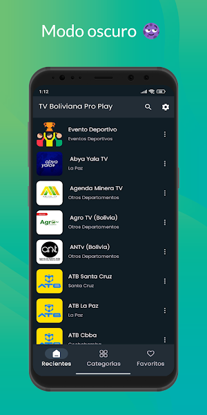 TV Boliviana PRO Play en vivo Screenshot 3