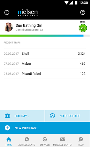 Nielsen Consumer Panel Screenshot 0