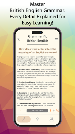 Grammarific: British English Screenshot 2