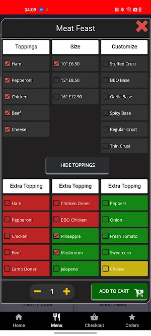 Tonypandy Charcoal Grill Screenshot 2