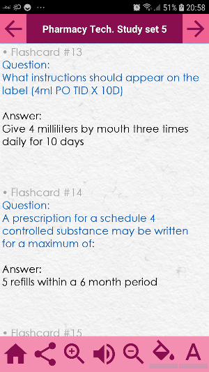 Pharmacy Technician Exam Review : Notes & Quizzes Screenshot 3