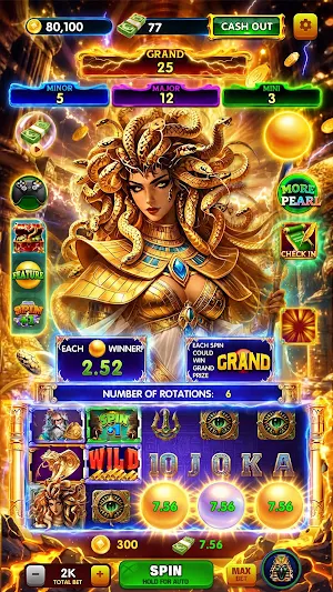 Medusa Spin: Crazy Luck Screenshot 1