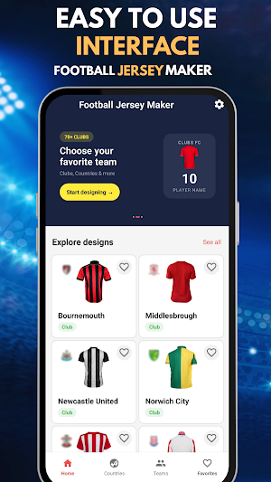 Football jersey maker Screenshot 1