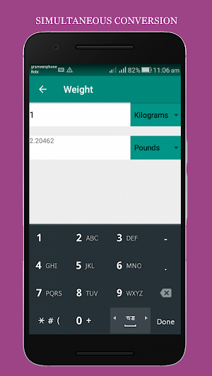 Unit Converter - A simple unit conversion app Screenshot 3
