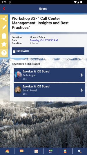 ICE Conferences Screenshot 2
