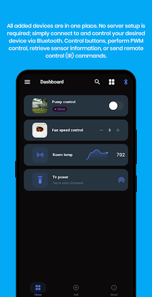 Esp32 bluetooth control Screenshot 0