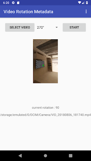 Video Rotation Metadata Screenshot 3