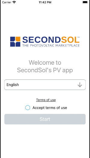 SecondSol: Find Spare PV Parts Screenshot 0