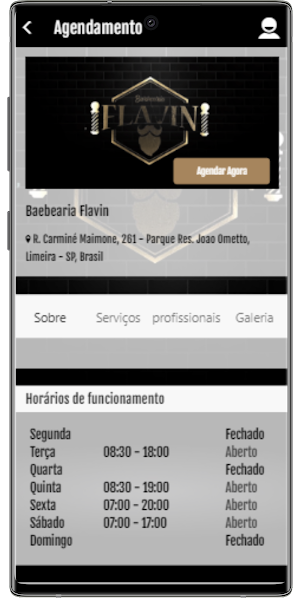 Barbearia Flavin Screenshot 2