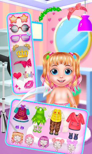 Baby Girl Caring Pinky Style Screenshot 3