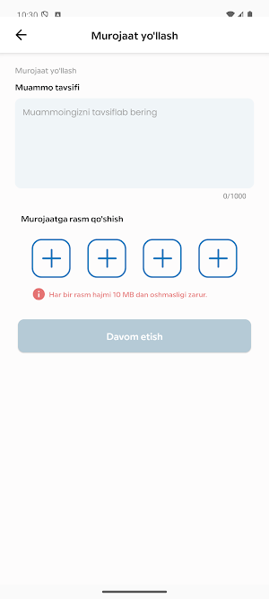 Xaliq murajati Screenshot 1