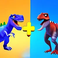 Merge Dinosaur: Fuse Battle 3D
