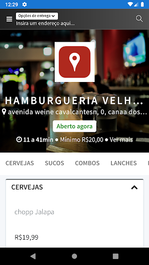 Hamburgueria Velho Jack Screenshot 0