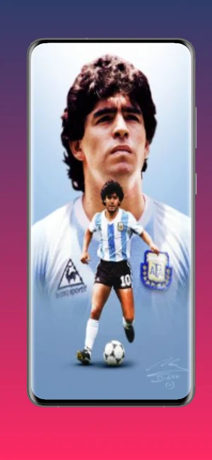 Diego Maradona 4k wallpaper Screenshot 2