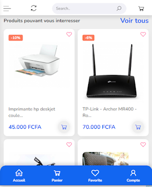 Abdoumarket, vente en ligne Screenshot 0