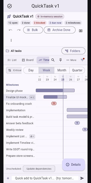 QuickTask - Todo & Planner Screenshot 2