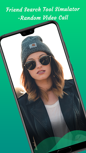 Friend Search Tool Simulator - Random Video Call Screenshot 0