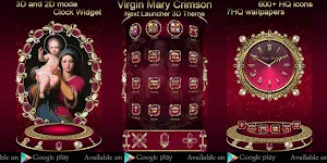 Virgin Mary Crimson Go Locker theme Screenshot 2