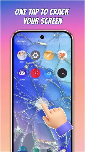 Broken Screen Prank & Sound Screenshot 1