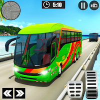 Luxury Coach Bus Game 3d