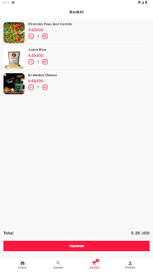 FoodSupplies Screenshot 2