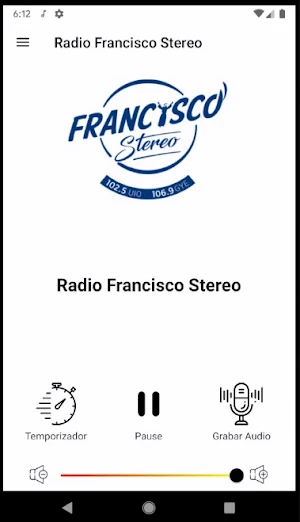 Radio Francisco Stereo Screenshot 2