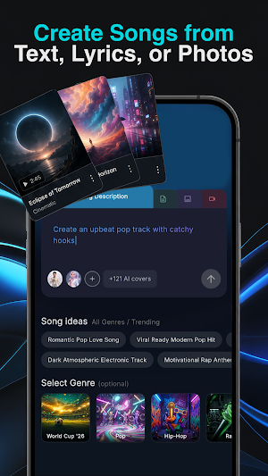 Musyx AI: Song & Music Maker Screenshot 1