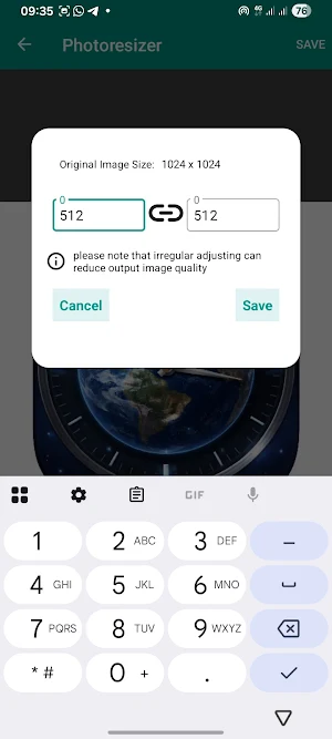 Image resizer and converter Screenshot 2