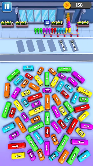 Bus Mania: Sorting Jam Parking Screenshot 3