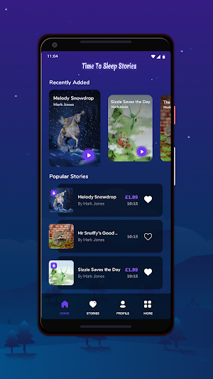 Time to sleep stories Screenshot 0