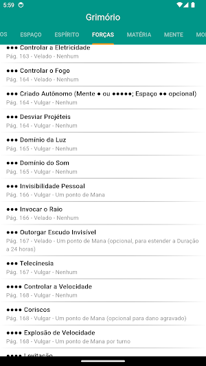 Mago, o Despertar: Grimório Screenshot 2