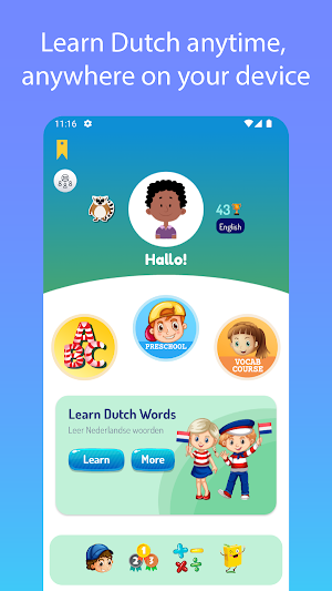 Dutch For Kids And Beginners Screenshot 0