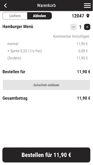 Burgerzimmer Screenshot 2