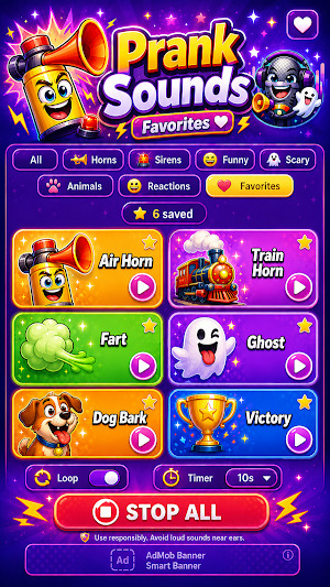 Prank Sounds - Air Horn FX Screenshot 2