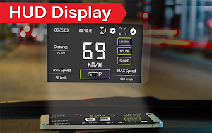 Digital Speedometer - GPS Offline odometer HUD Pro Screenshot 3