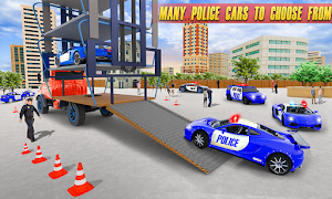 Police Multi Level Car Parking Games: Cop Car Game Screenshot 1