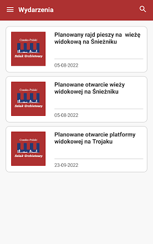 Czesko-Polski Szlak Grzbietowy Screenshot 2