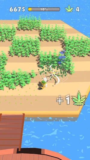 Collecting Weed: Plant growing Screenshot 2