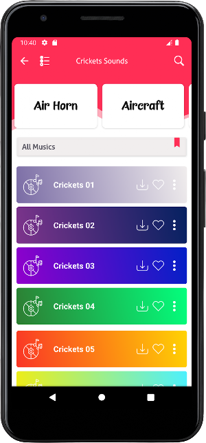 Crickets Sounds Screenshot 1