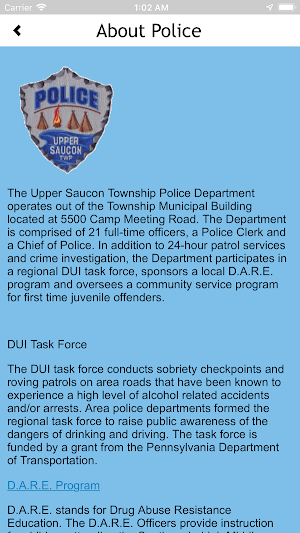 Upper Saucon Screenshot 2
