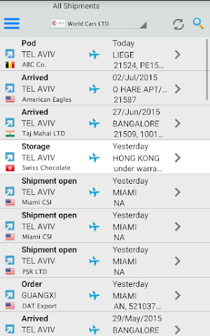 Unifreight Mobile Screenshot 0