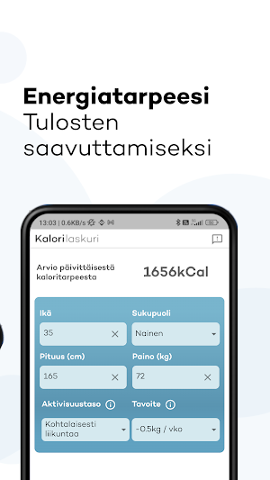 Kalorilaskuri Screenshot 3