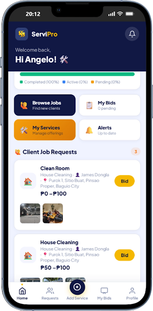 ServiApp Screenshot 2