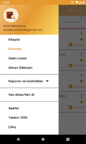 Mobil Kütüphane Screenshot 0