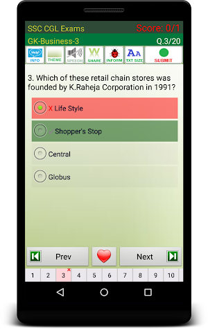 SSC CGL Exam Prep Screenshot 3
