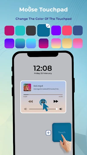 Mouse Touchpad for Big Phones Screenshot 3