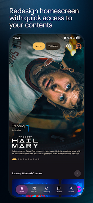 AnyTV - IPTV Smart Player Screenshot 1